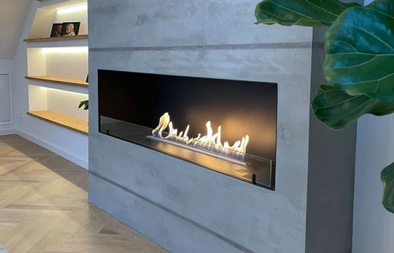 Remote Controlled Bioethanol Fireplace Insert