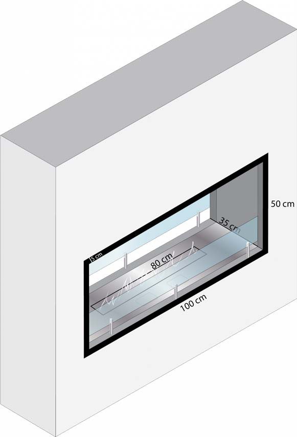 Anleitung für ein Bioethanol-Einbaukamin DIY Projekt