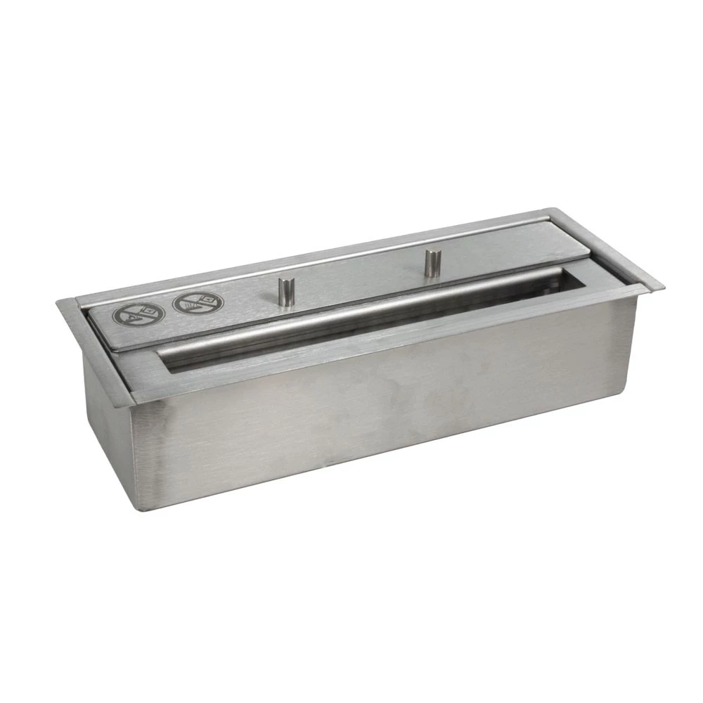 28,5 cm Deluxe Ethanol Brenner - 1,0 Liter | ScandiFlames | Manueller Bioethanol Brenner | Stahl