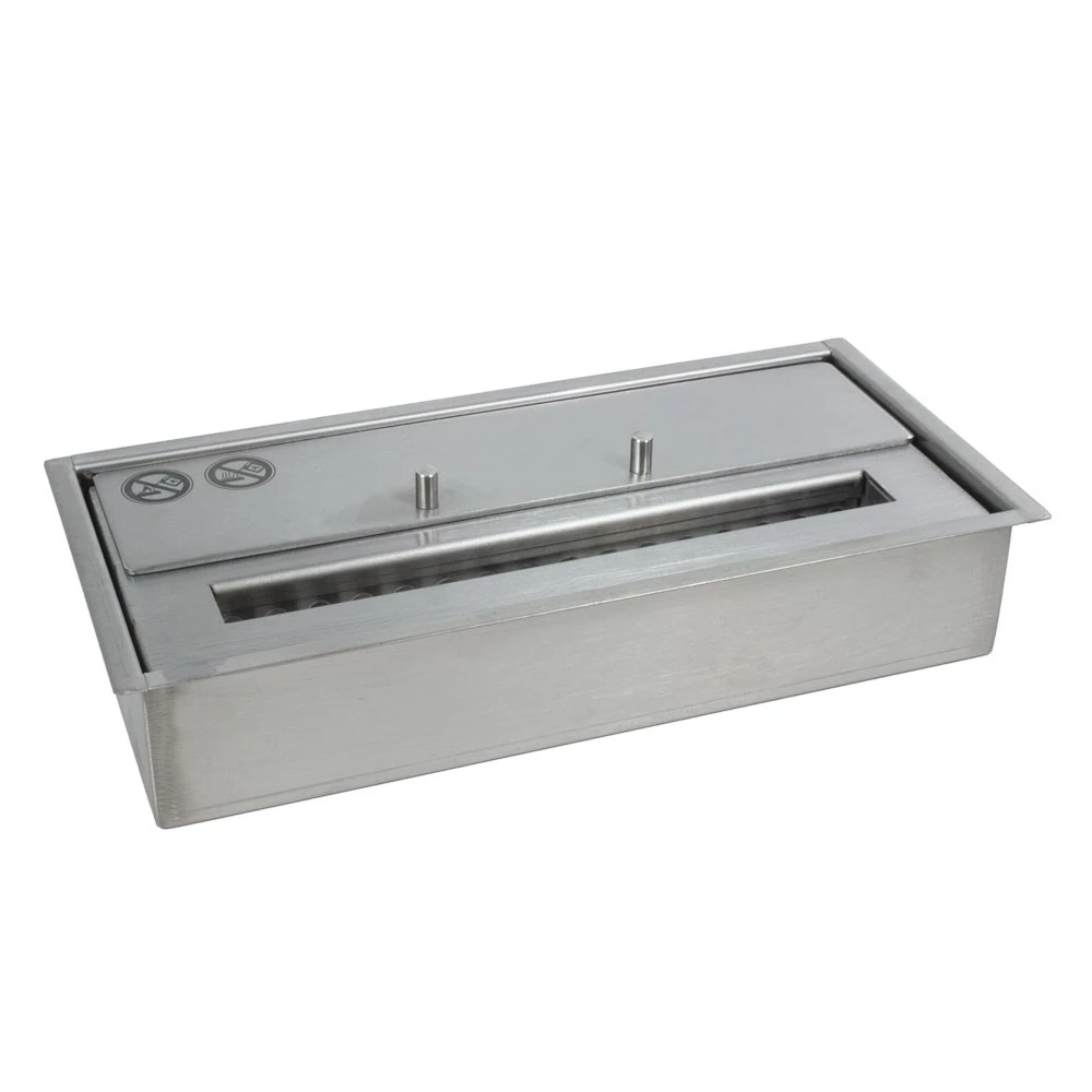 32 cm Deluxe Ethanol Brenner - 1,5 Liter | ScandiFlames | Manueller Bioethanol Brenner | Stahl