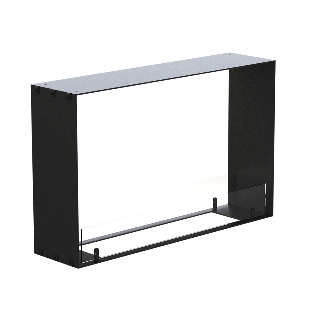 Foco Two 800 Slim - Schmaler 2-seitiger Tunnel-Einbau-Biokamin - Ideal für schmale Wände - 20 cm Tiefe