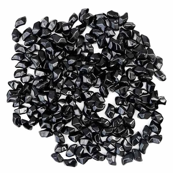 Dekoration für Kamine - schwarze Kristalle | | Zubehör für Outdoor Gaskamine , Dekoration für Ethanolkamine | Schwarz