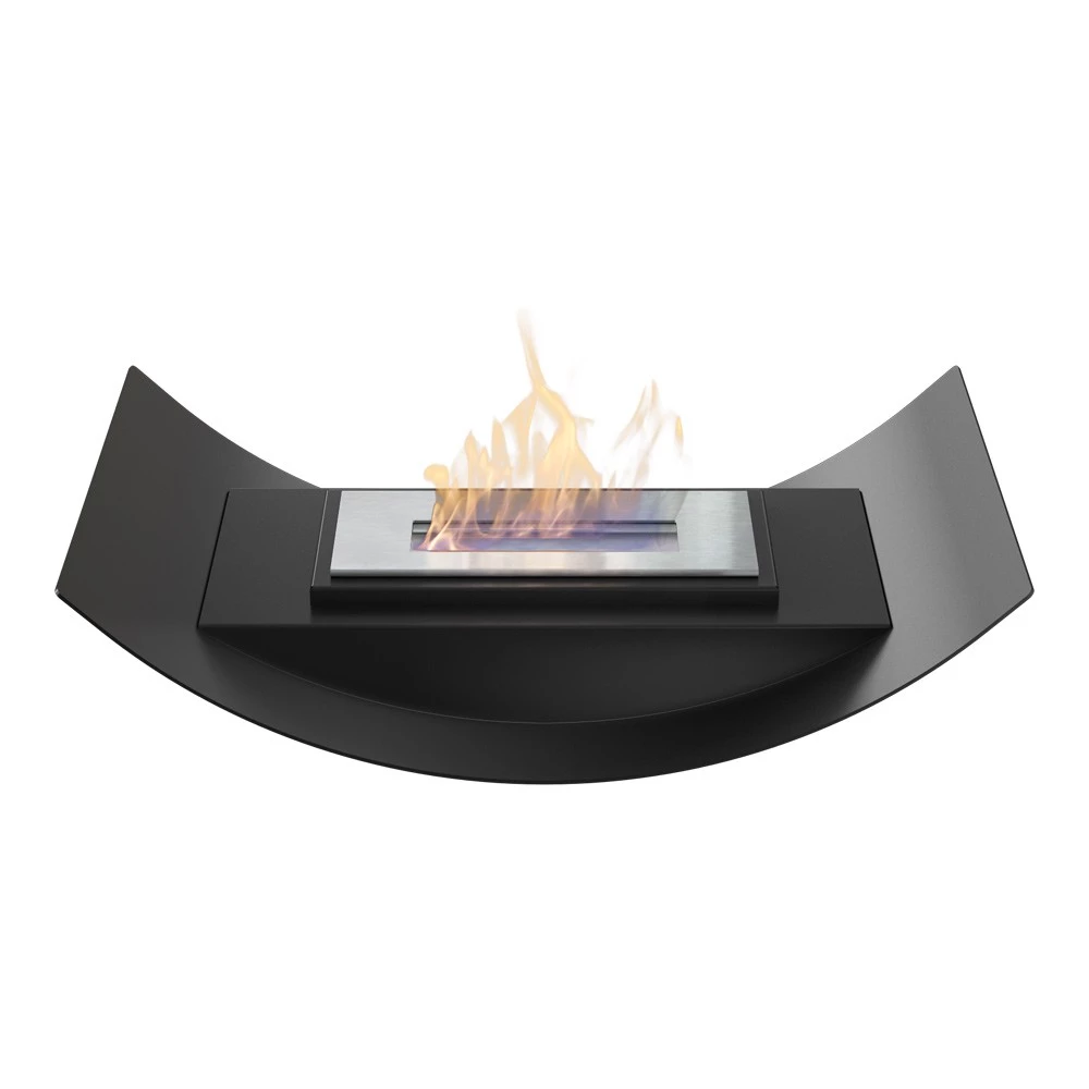 Arc Mini - Bio Tischkamin | | Bioethanol Tischkamin | Schwarz