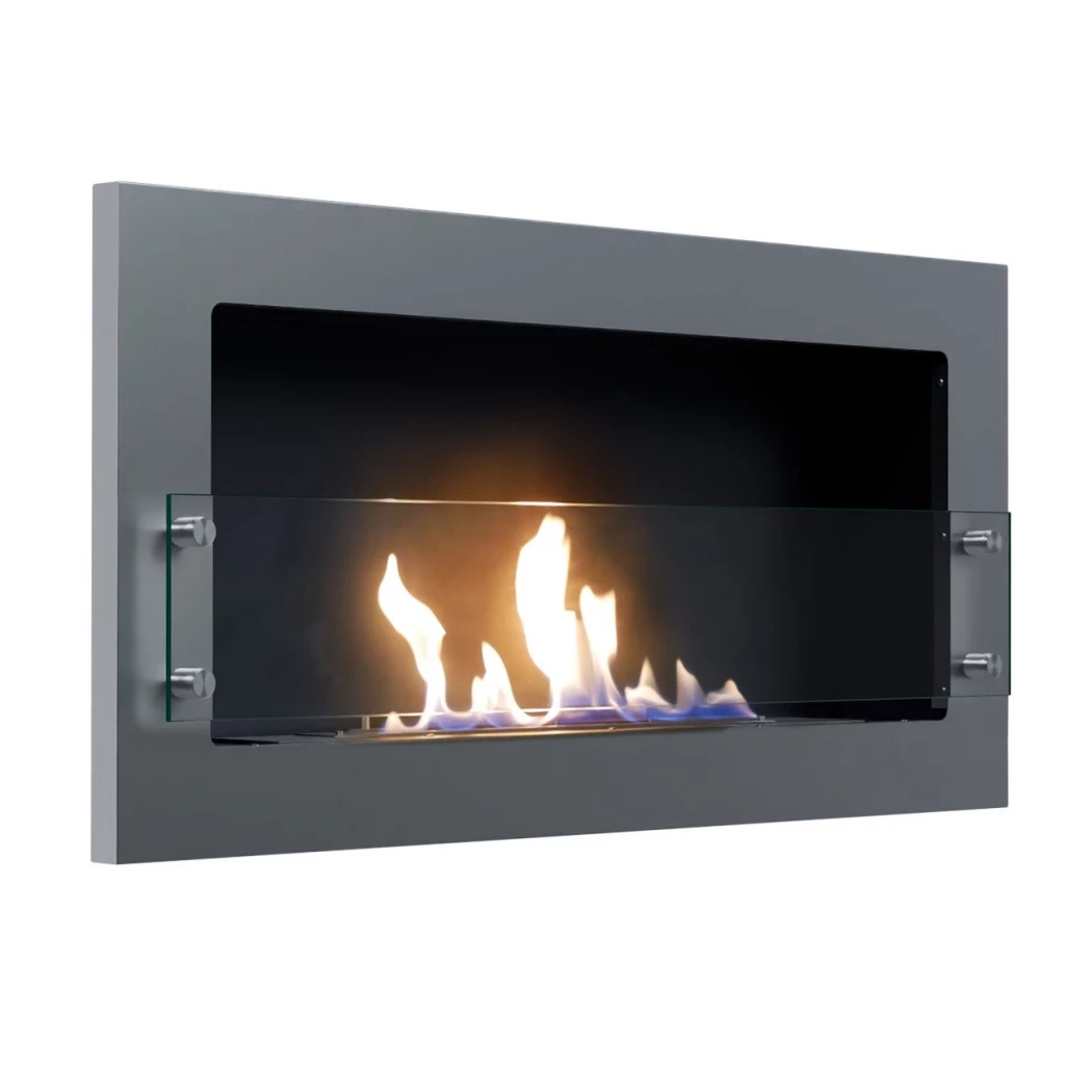 Texas - Stahl Wandkamin | ScandiFlames | Bioethanol Wandkamin | Stahl