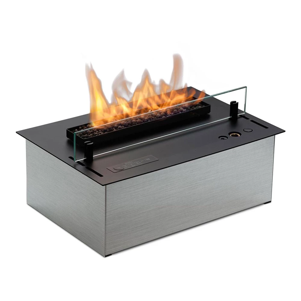 Senso automatischer Brenner | Planika Fires | Automatischer Ethanol Brenner | Schwarz