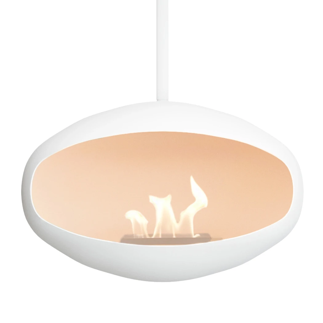 Cocoon Aeris - Weiß | Cocoon Fires | Ethanol Hängekamin | Weiß