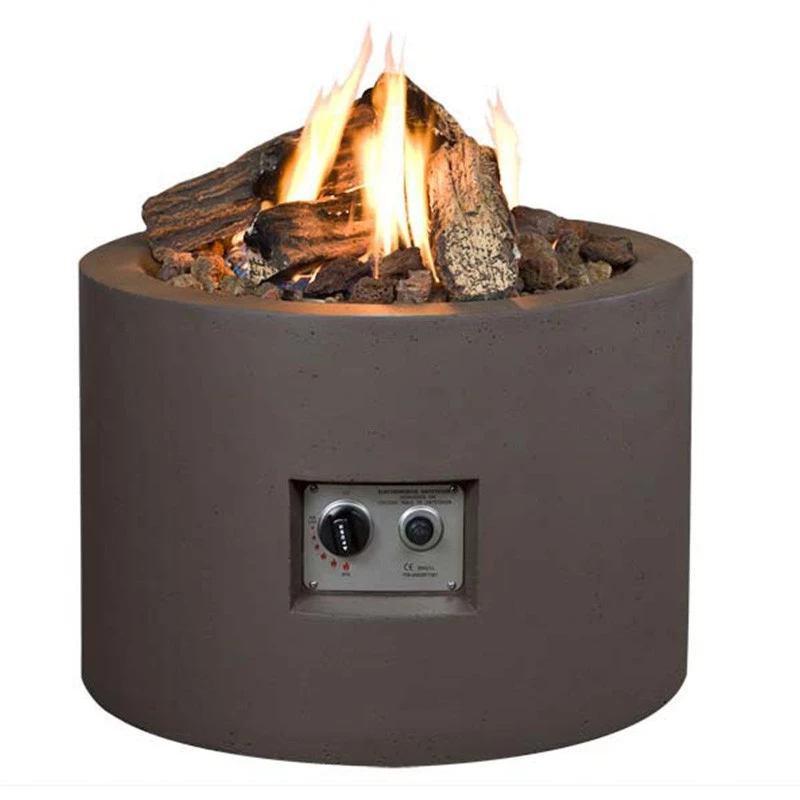 Cocoon Braun Tisch für den Außenkamin von Happy Cocooning