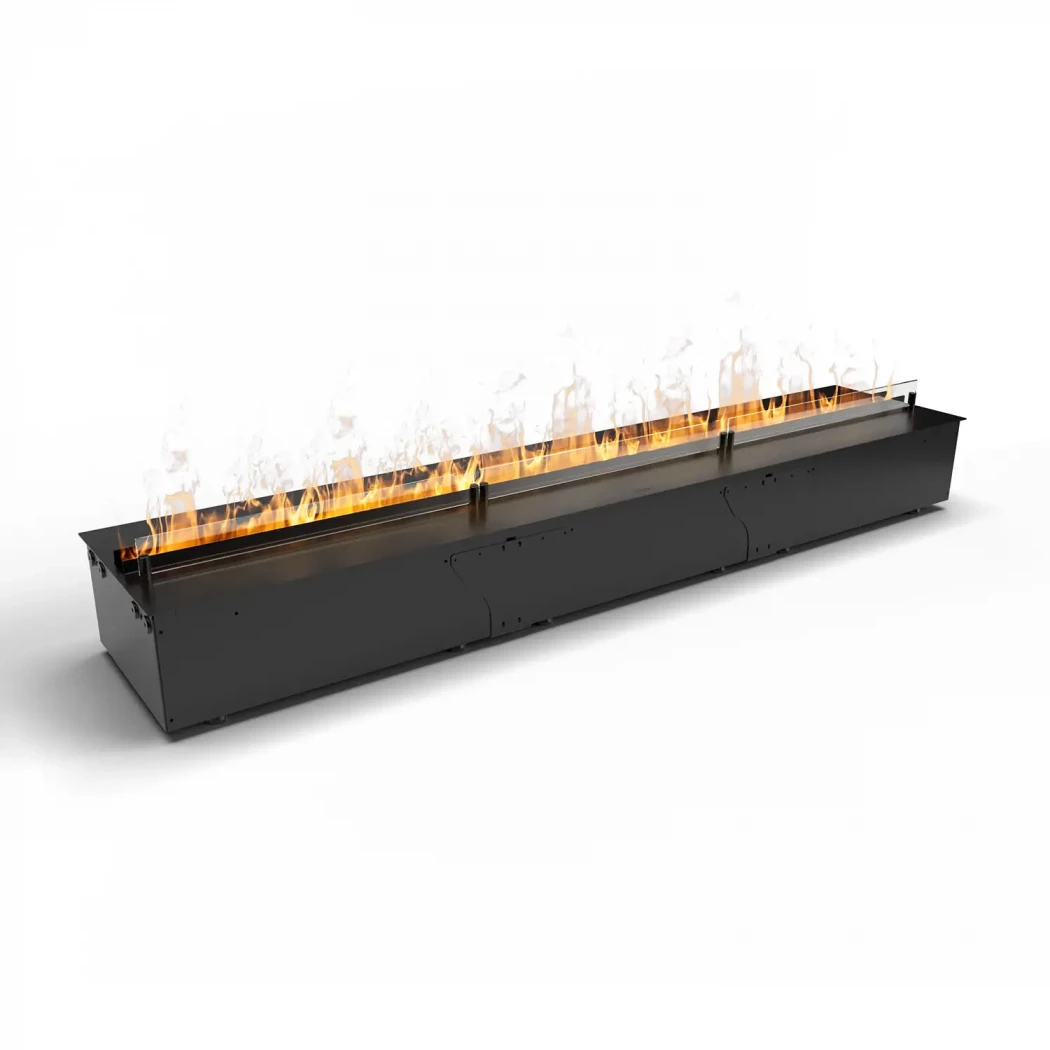 Cool Flame 1500 Einsatz | Planika Fires | Wasserdampf Brenner | Schwarz