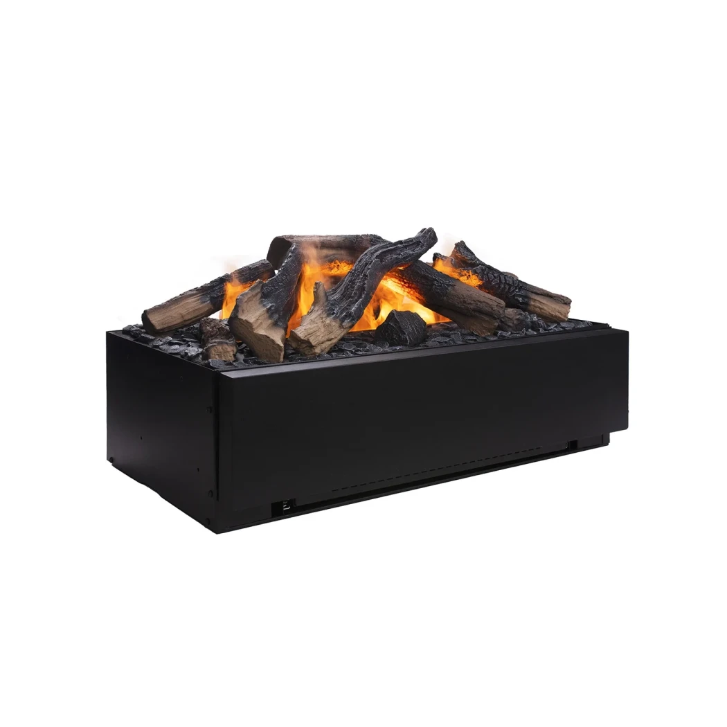 Juneau XL Multi - Opti-myst Einsatz für offenen Kamin | Dimplex | Einsatz für bestehenden Kamin | Schwarz