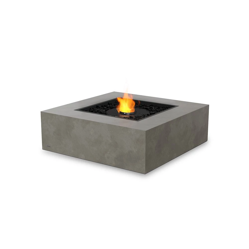 Base 40 Ethanol Feuertisch | EcoSmart Fire | Table with bioethanol fireplaec | Teak , Weiß , Grau , Schwarz