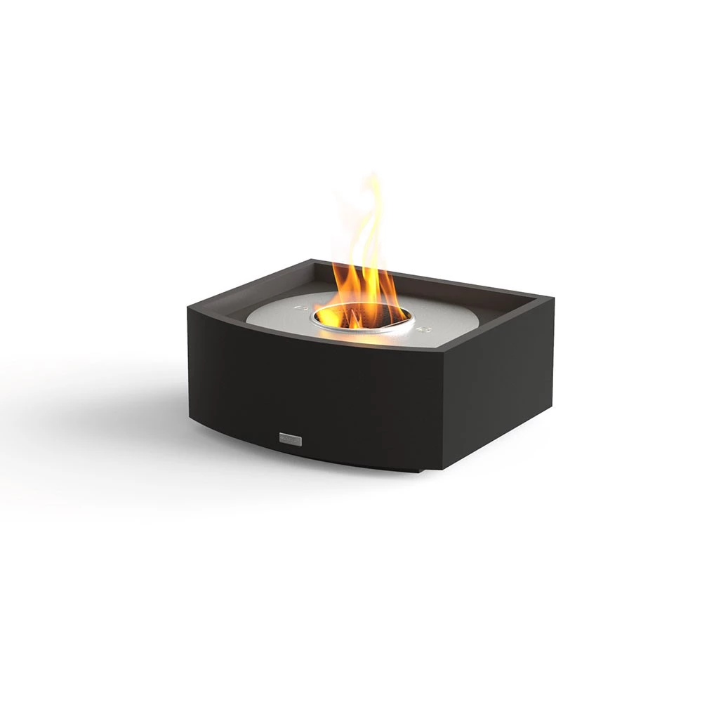 Grate 18 Kaminrost | EcoSmart Fire | Einsatz für bestehenden Kamin | Dunkelgrau