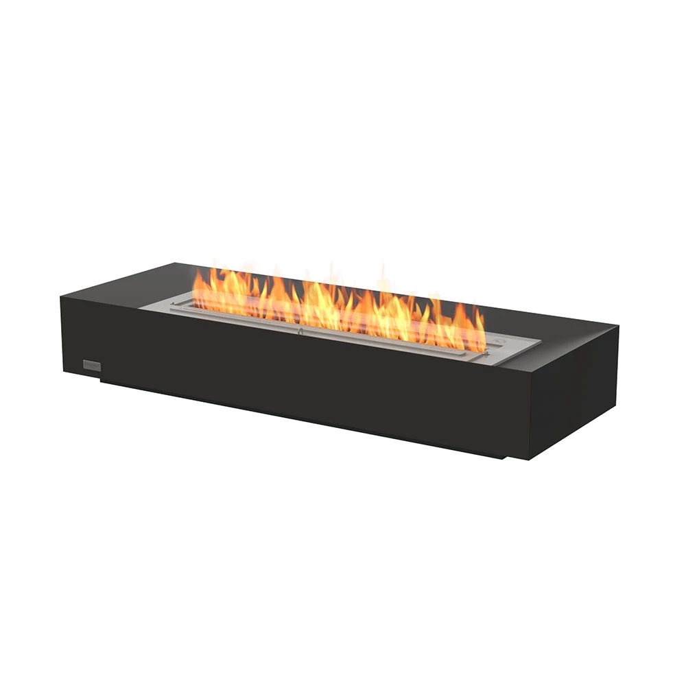 Grate 36 Kaminrost | EcoSmart Fire | Einsatz für bestehenden Kamin | Dunkelgrau
