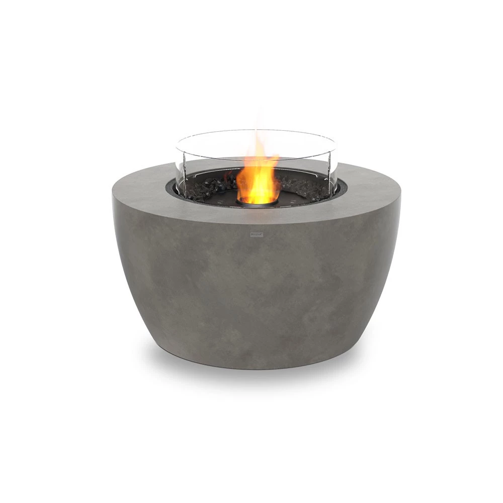 Pod 40 Outdoor Ethanol Kamin | EcoSmart Fire | Outdoor bioethanol firepalce | Weiß , Schwarz , Grau