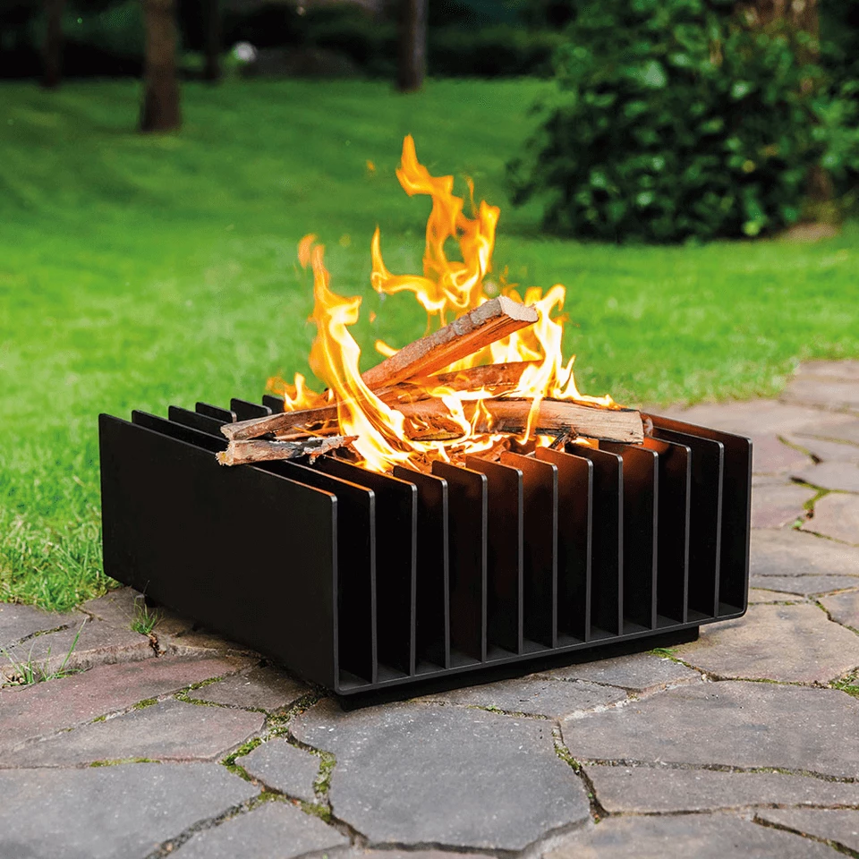 Egersund Feuerstelle - Klein | | Outdoor Feuerschale | Schwarz