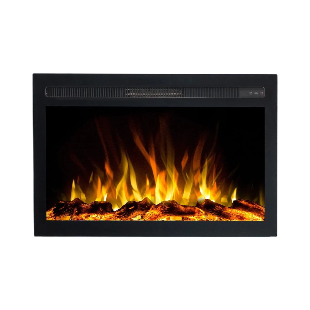 Infinity Elektrokamin 76 cm Einsatz - Emotionflame - Einbaukamin - sicheres Innenraumfeuer - fernbedienbar - 750W - 1500W