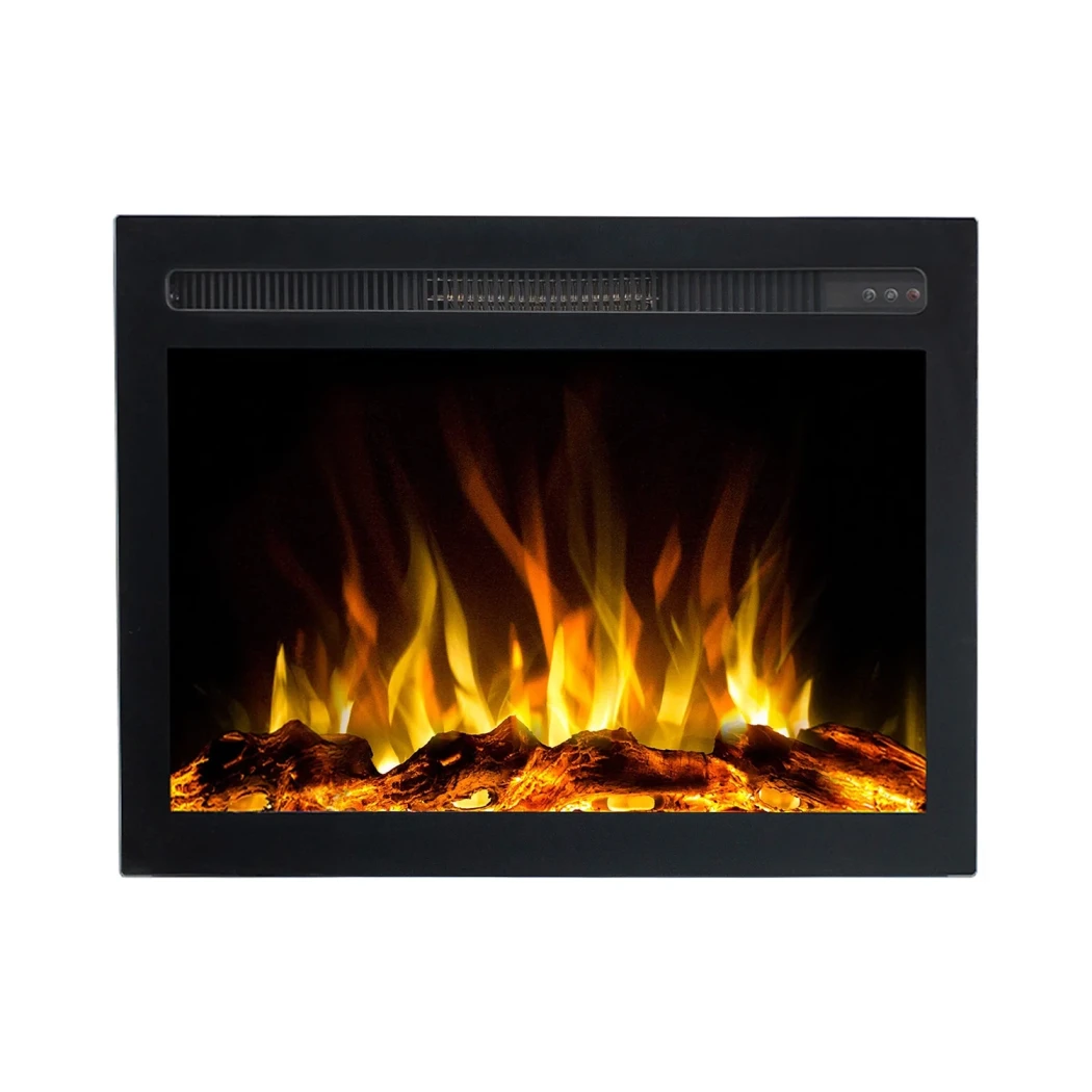 Infinity Elektrokamin 66 cm Einsatz - Emotionflame - Einbaukamin - sicheres Innenraumfeuer - fernbedienbar - 750W - 1500W