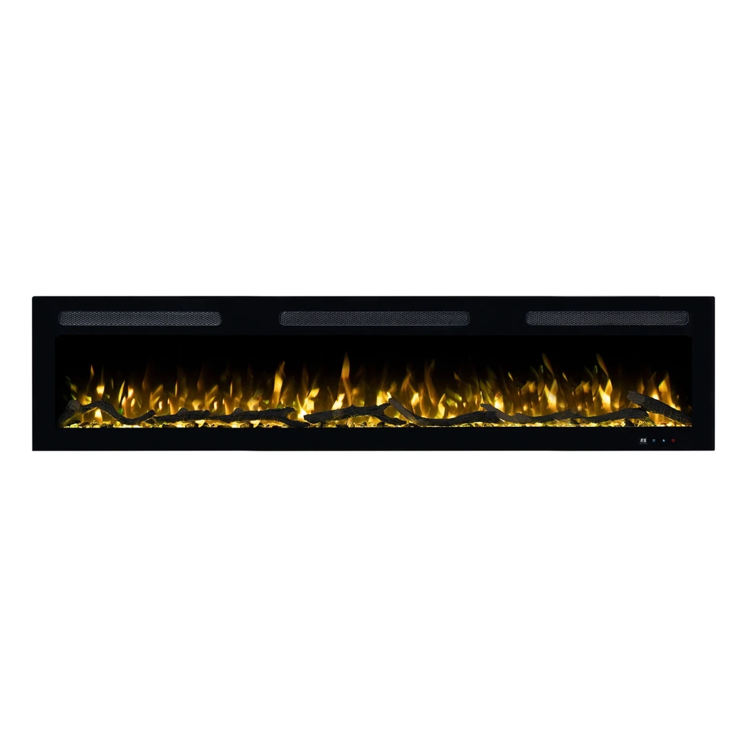 Monarch 152 – Elektrischer Kamin - Emotionflame - 152 cm - Wandmontage - Freistehend - Eingebaut