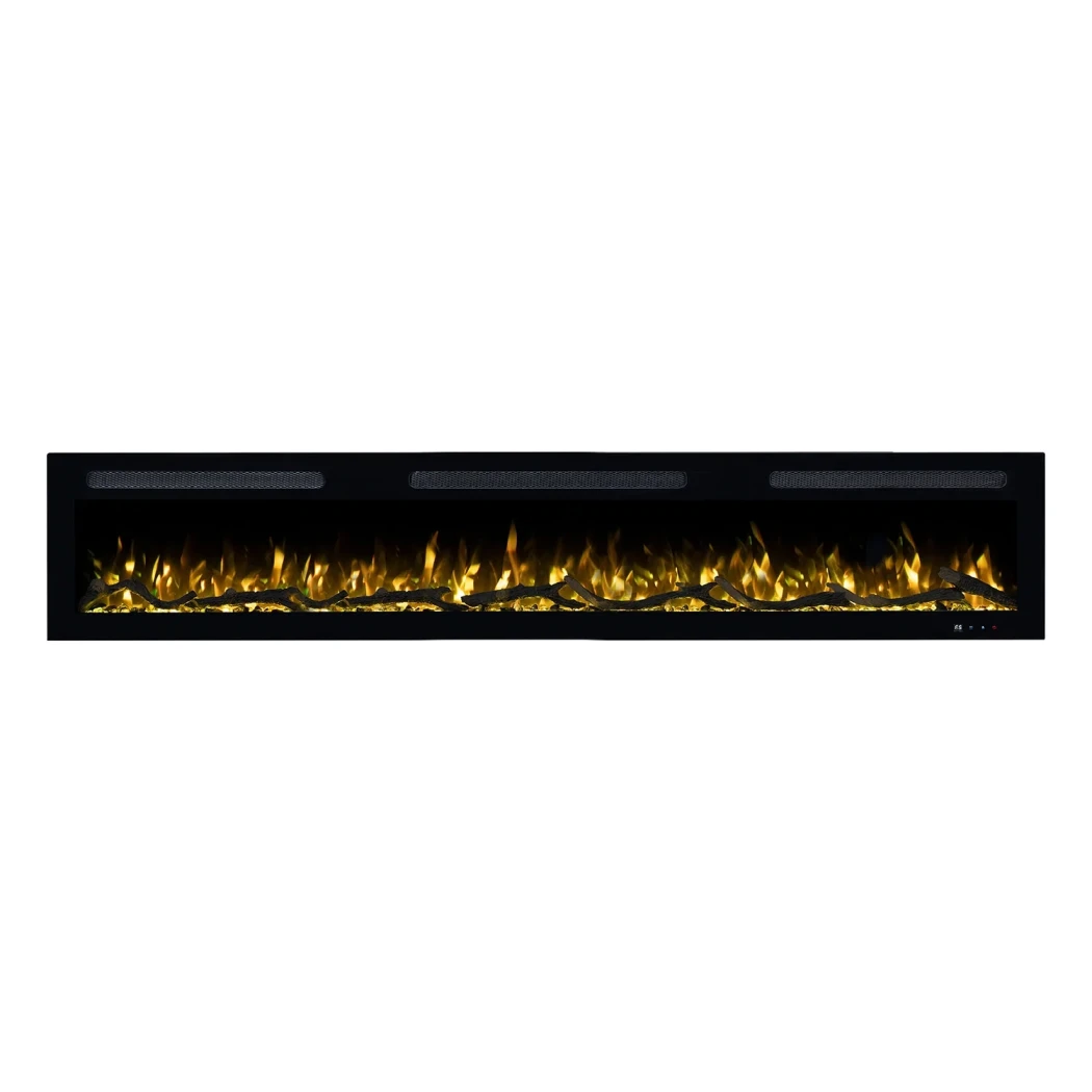 Monarch – Elektrischer Kamin 183 - Emotionflame - 183 cm breit - Wandmontage - Freistehend - Eingebaut