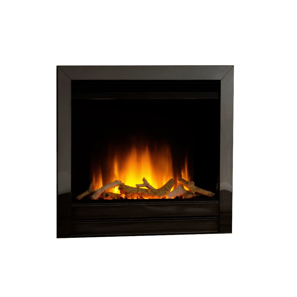 Arlo 64 cm - 22" | Flamerite Fires | Einsatz für bestehenden Kamin | Silber , Schwarz