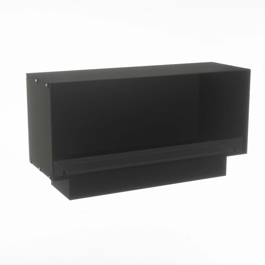 Foco Myst One 1200 | Foco | Wasserdampf Einbaukamin mit Frontöffnung | Schwarz