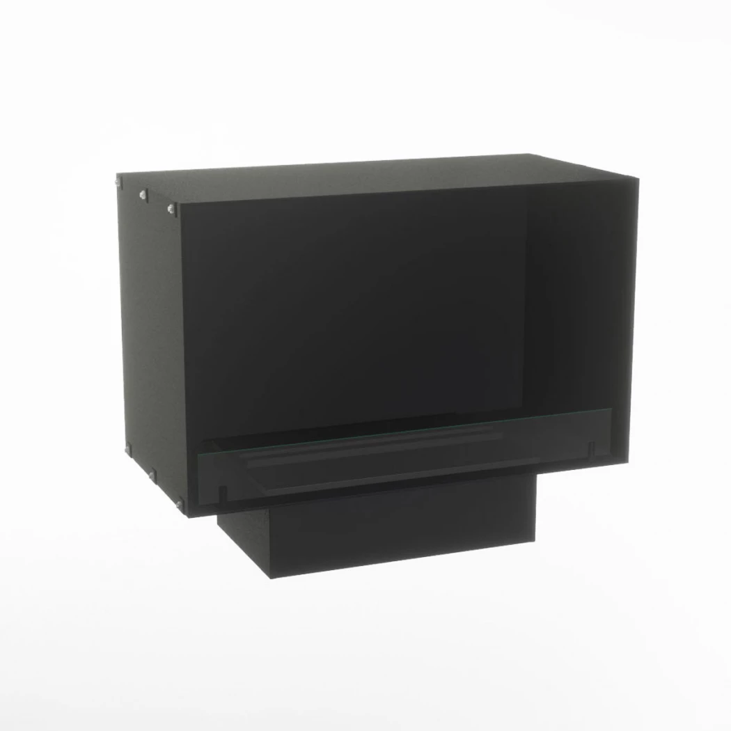 Foco Myst One 800 | Foco | Wasserdampf Einbaukamin mit Frontöffnung | Schwarz