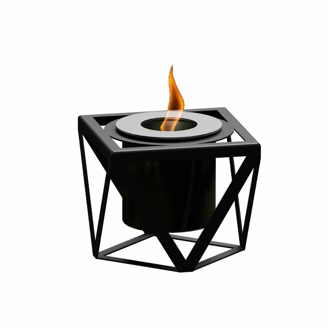 Alquimia – Schwarz | GlammFire | Bioethanol Tischkamin | Schwarz
