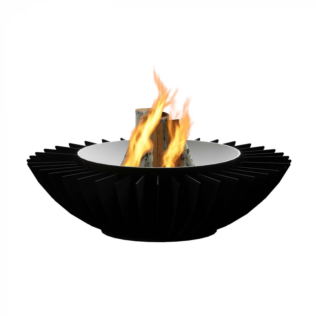 Cosmo Feuerstelle – Schwarz | GlammFire | Outdoor Feuerschale | Schwarz