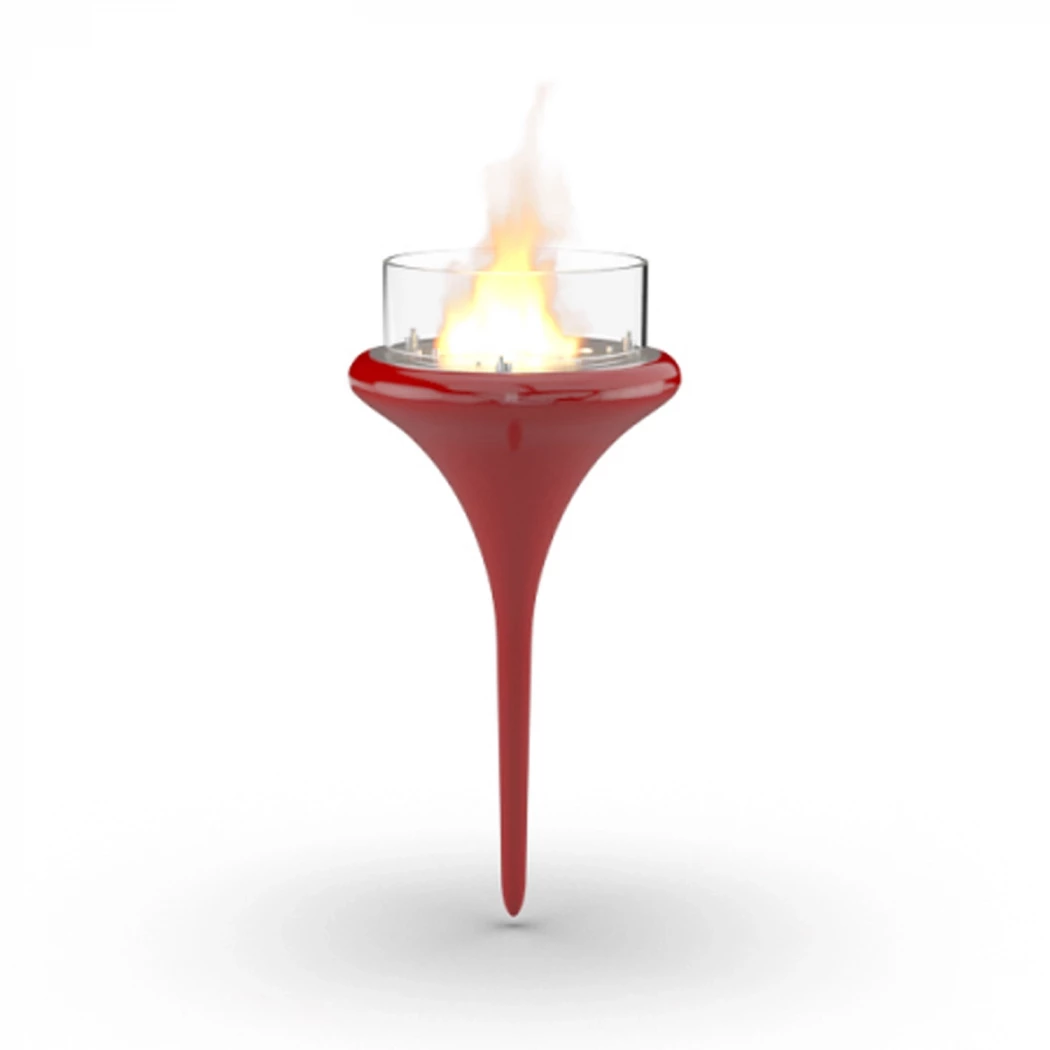Flut – Rot | GlammFire | Outdoor Feuerschale | Rot