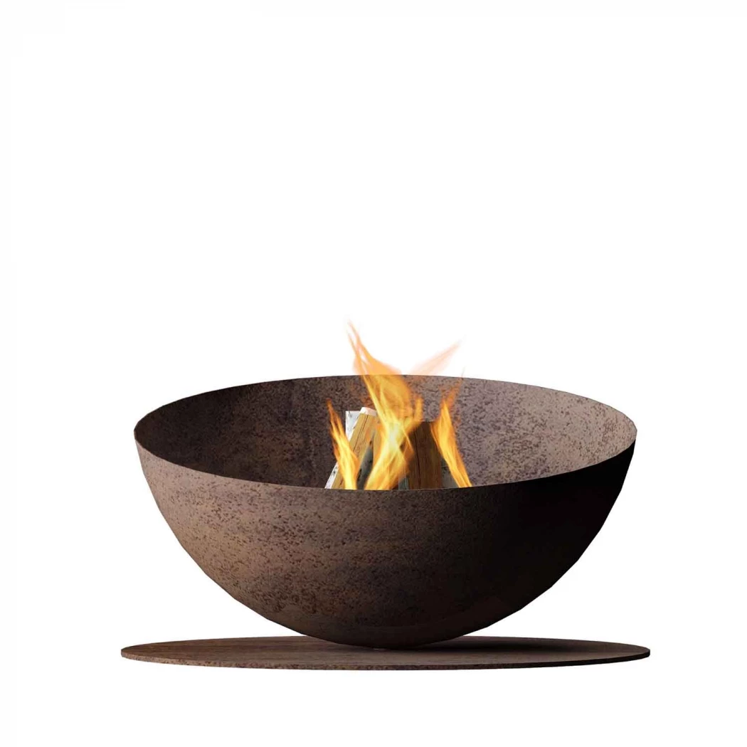 Solace | GlammFire | Outdoor Feuerschale | Corten (Rost)