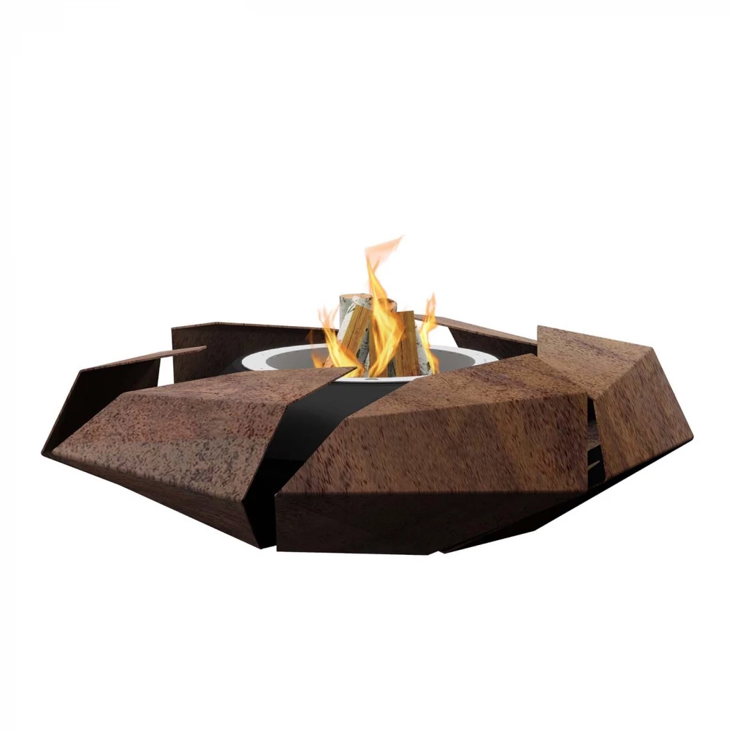 Stravaganza – Corten Rost | GlammFire | Outdoor Feuerschale | Rust