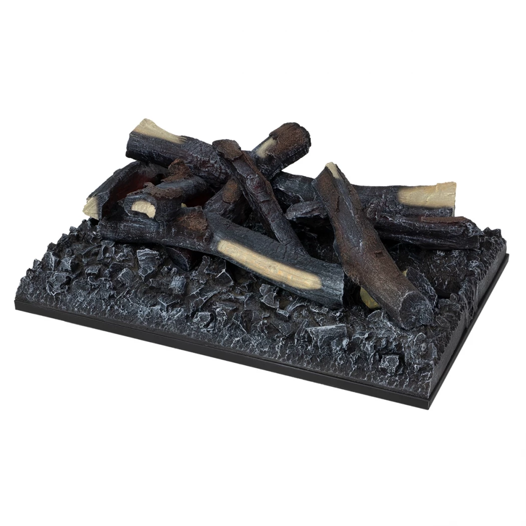 Logset 500 Holz-Set für das Cassette 500 Modul | | Opti-myst Fireplace Accessories | Braun