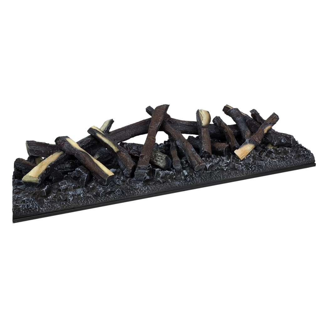 Logset 1000 - Brennholzset für Cassette 1000 | Dimplex | Opti-myst Fireplace Accessories | Braun