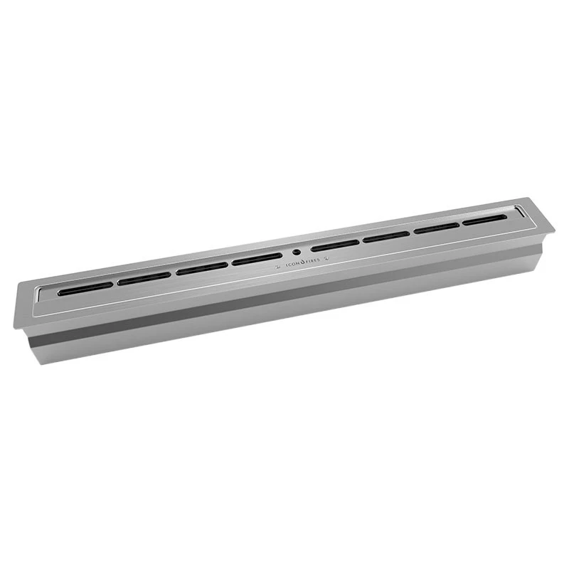 Icon Slimline 800 Brenner | Icon Fires | Manueller Bioethanol Brenner | Rostfreier Stahl