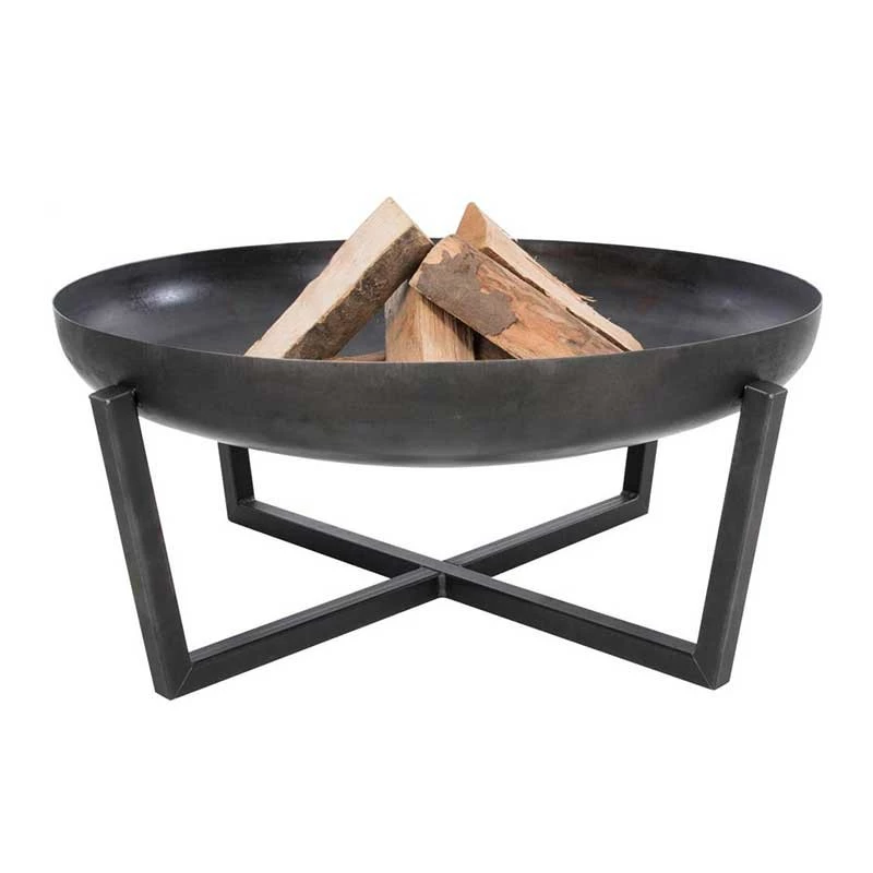 Tornio Feuerstelle - 80 cm | Red Fire | Outdoor Feuerschale | Schwarz