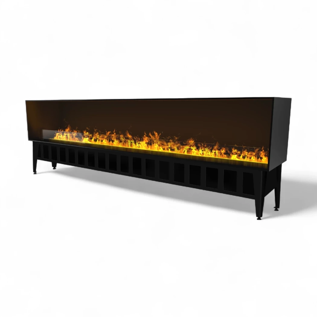 Incanto 2500 – Magic-Fire von Safretti Eingebauter Wasserdampf-Kamineinsatz – Wählen Sie manuelles oder automatisches Nachfüllsystem