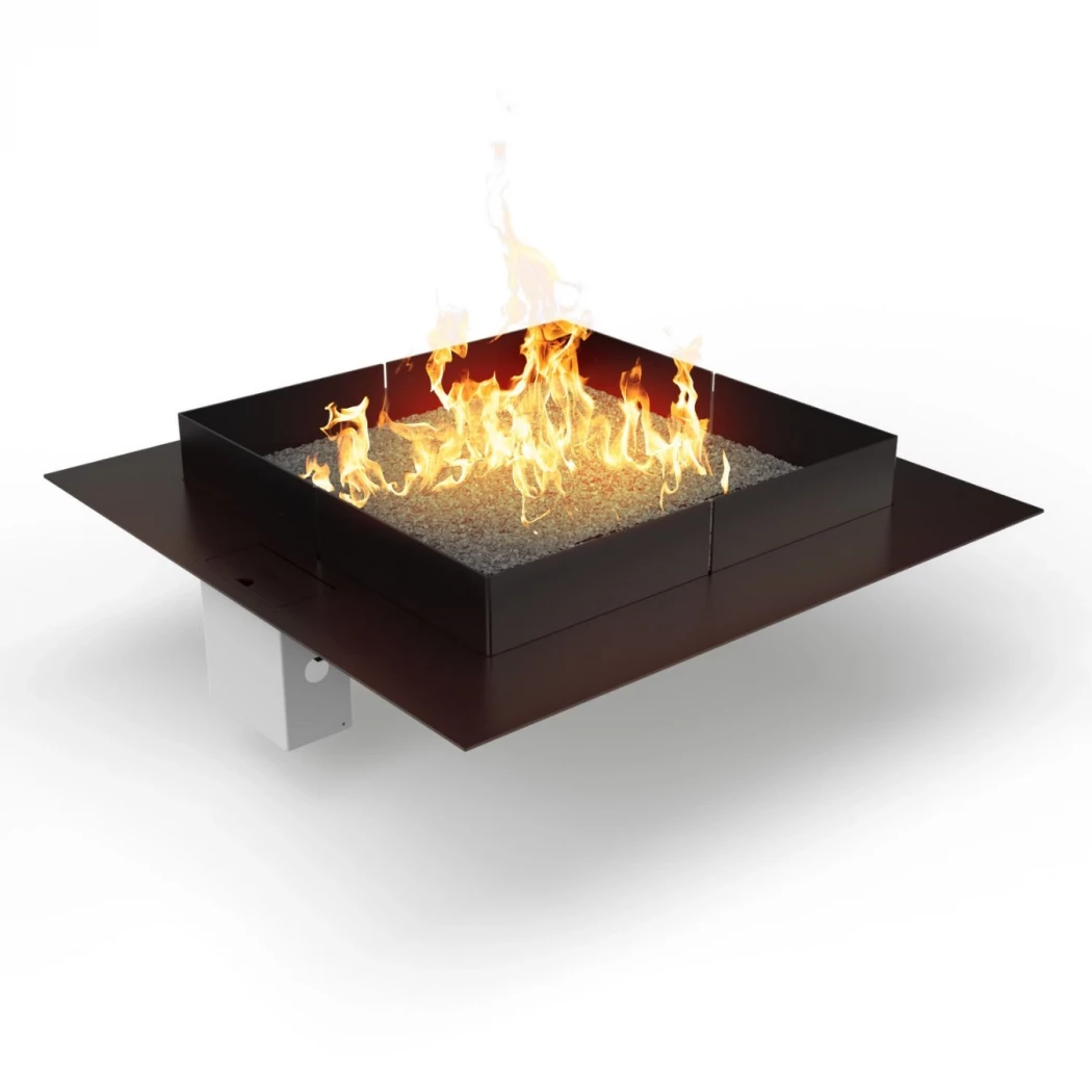 Planika Fires Mico 800 Handbuch - Outdoor-Gaskamin - manueller Gasbrenner - einfache Bedienung - Für Terrasse oder Garten - Einfache manuelle 