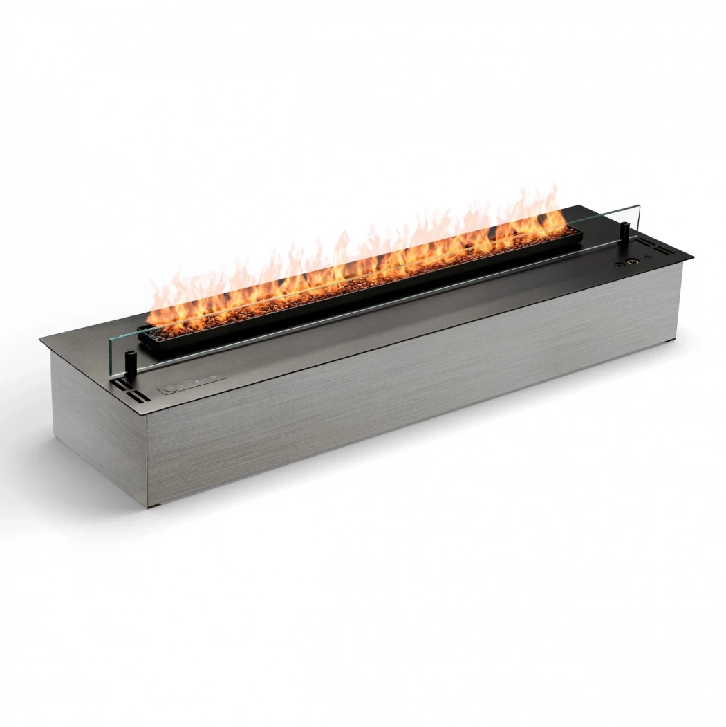 Neo 1000 - Automatischer Bioethanolbrenner | Planika Fires | Automatischer Ethanol Brenner | Schwarz
