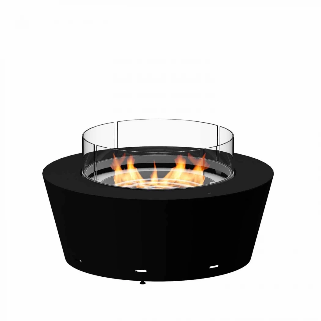 Otello – Schwarz | GlammFire | Outdoor Feuerschale | Schwarz