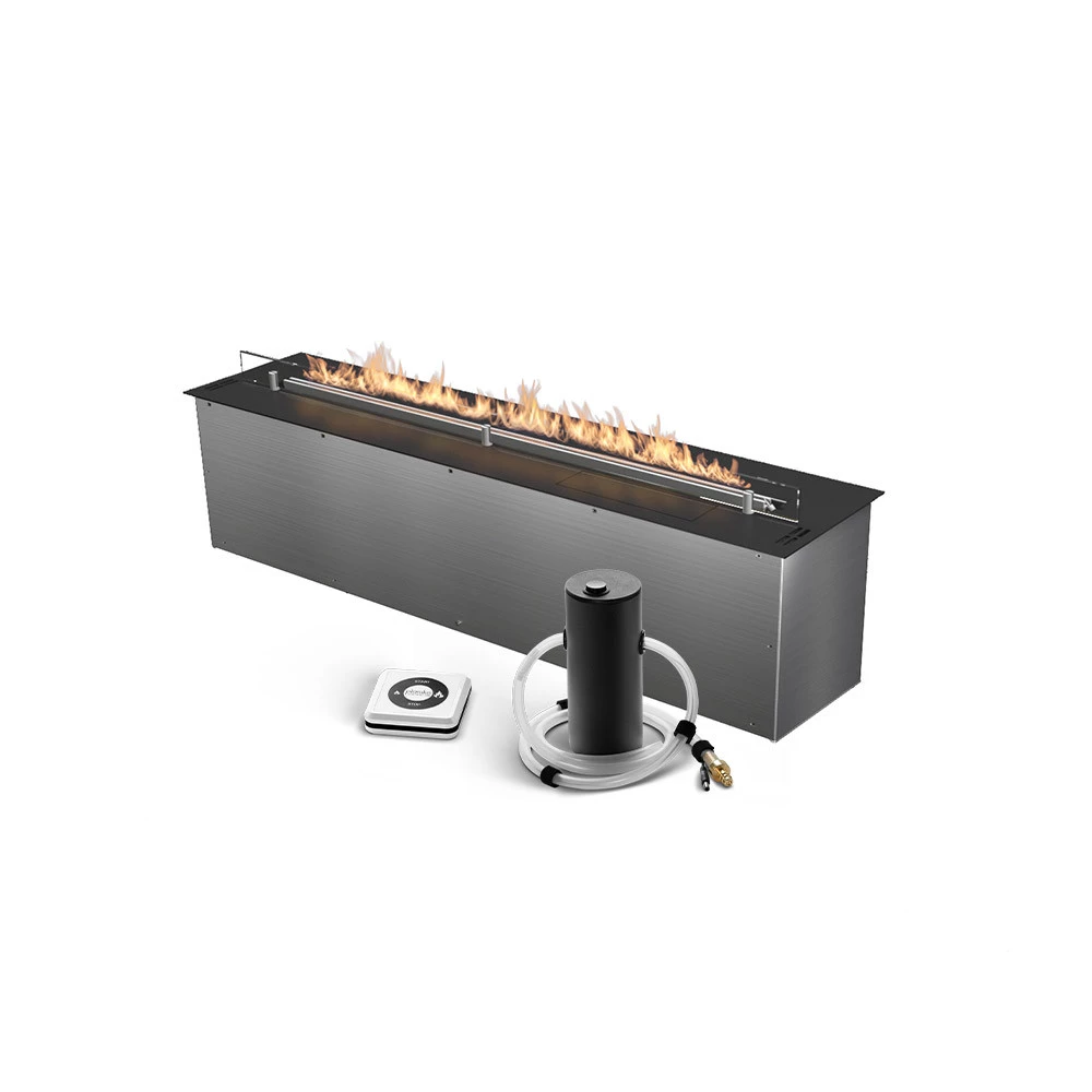 Planika FLA3+ von Planika Fires | Automatische Einbau-Brenner | Eingebauter Bioethanol-Kamin mit Fernbedienung | Eingebauter Bioethanol-Kamin