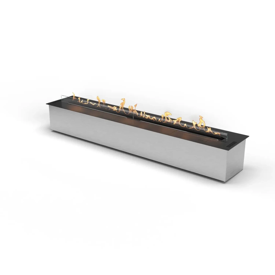 FLA4 1490 - Automatischer Bioethanol Brenner | Planika Fires | Automatischer Ethanol Brenner | Schwarz