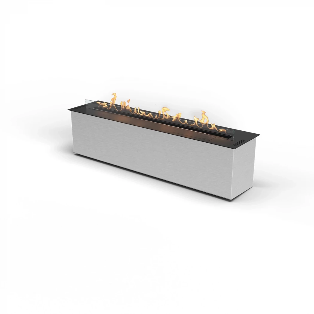 FLA4+ 1190 - Automatischer Bioethanol Brenner | Planika Fires | Automatischer Ethanol Brenner | Schwarz
