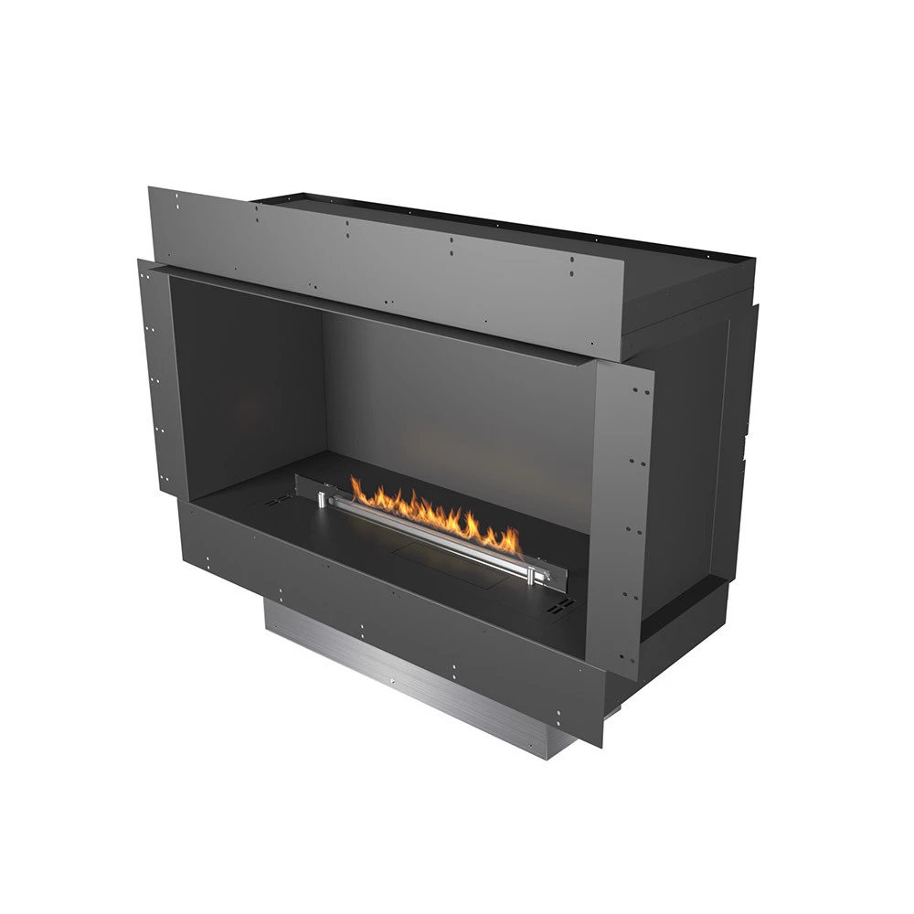 Planika Fires Forma Single-sided - Eleganter einseitiger Einbaukamin - Einstellbare Flamme - Einfach mit Fernbedienung zu steuern - Automatisches 