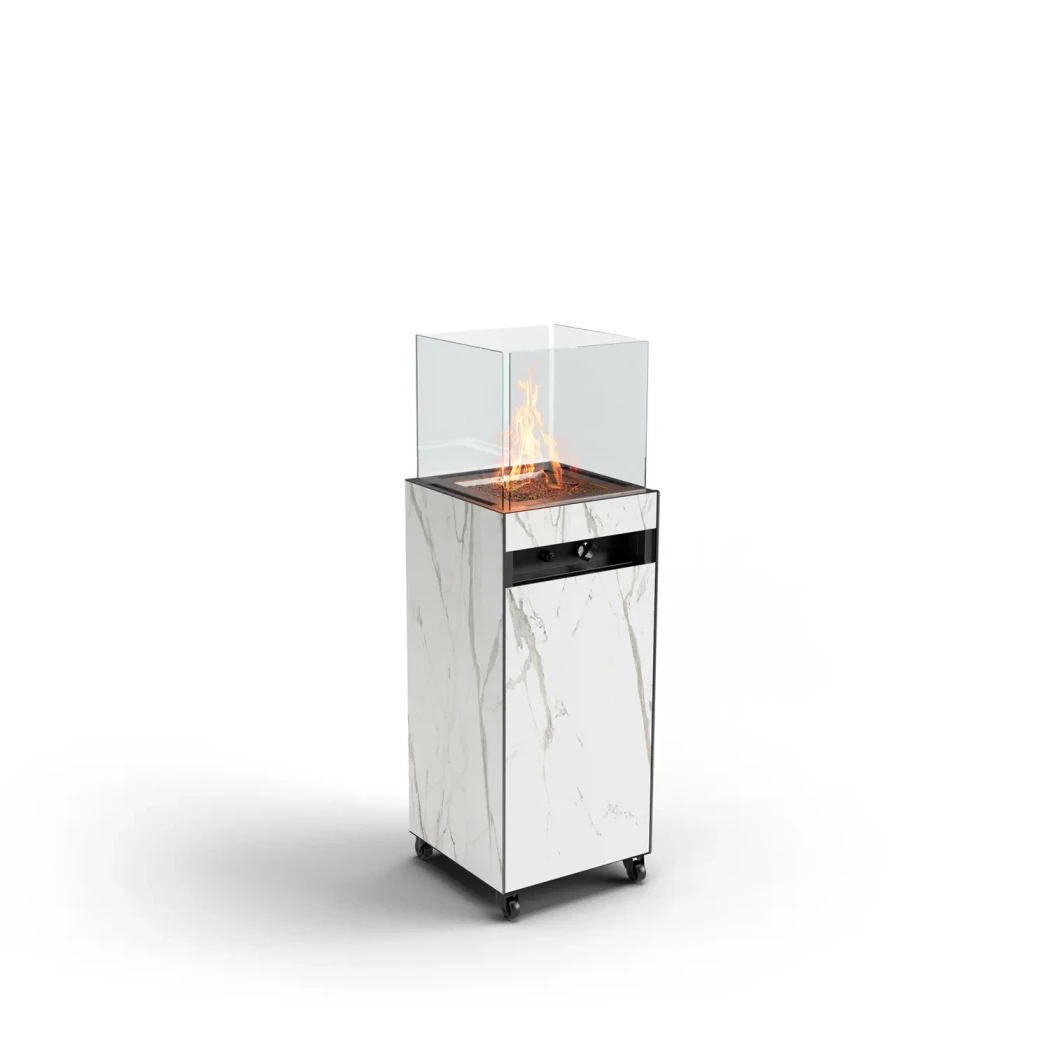 OIA Outdoor Gas Heizer - Weiß | Planika Fires | | Weiß