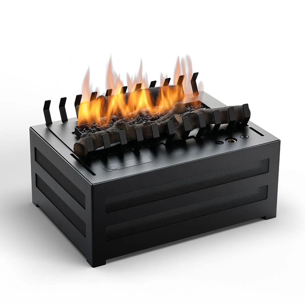 Senso Korb | Planika Fires | Einsatz für bestehenden Kamin | Schwarz