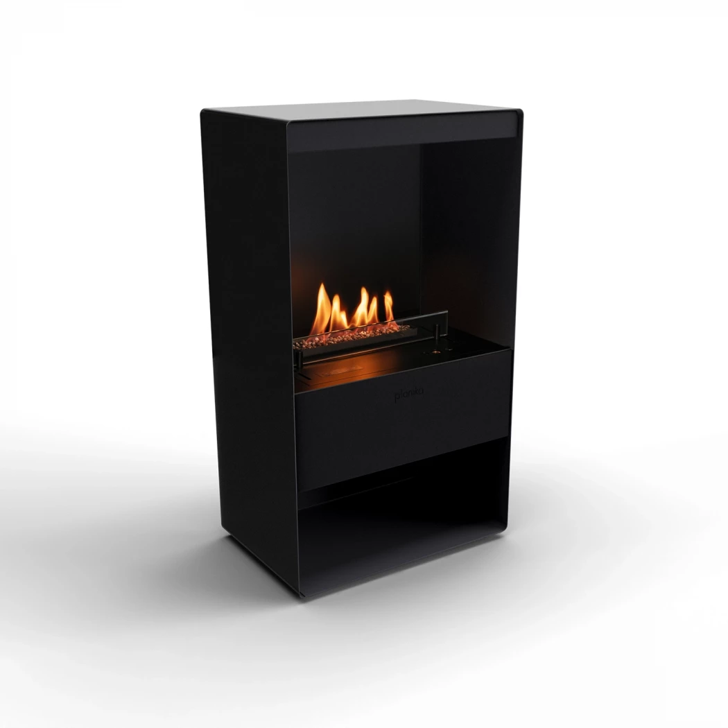 Senso Bioethanol Kaminofen | Planika Fires | Bioethanol Kaminofen | Schwarz
