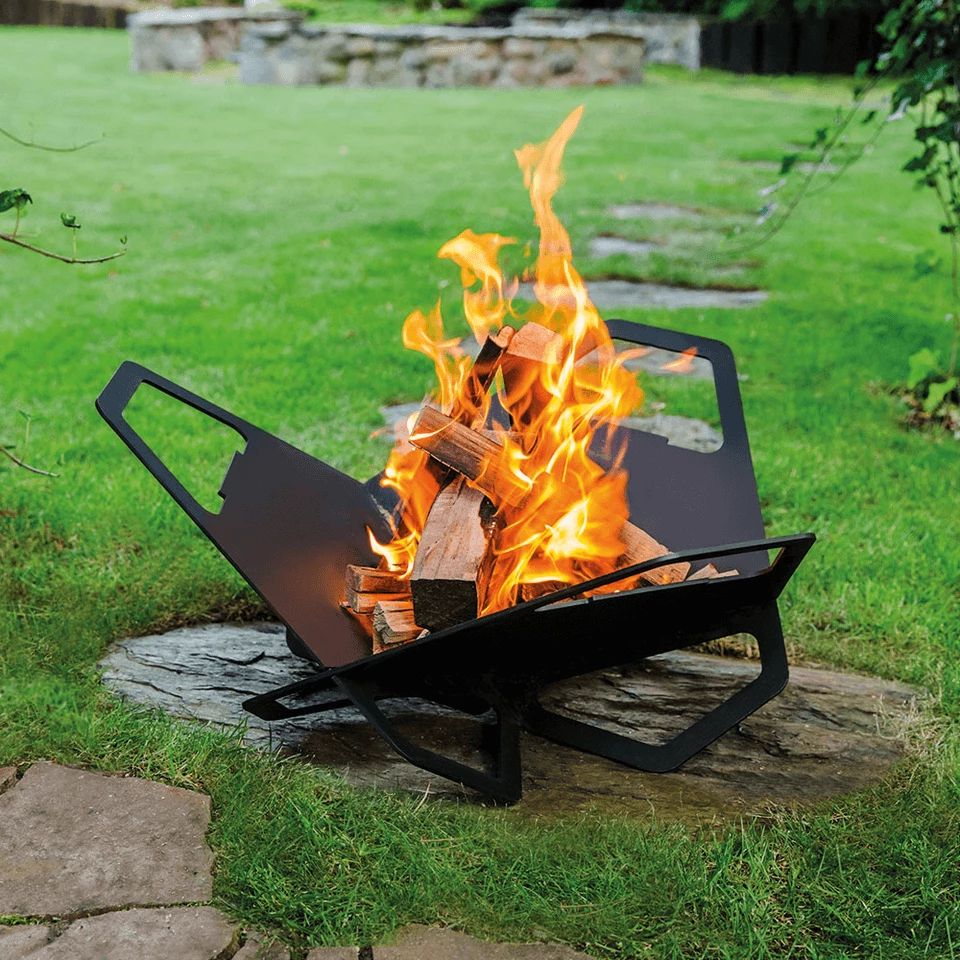 Porsgrunn Feuerstelle | | Outdoor Feuerschale | Schwarz