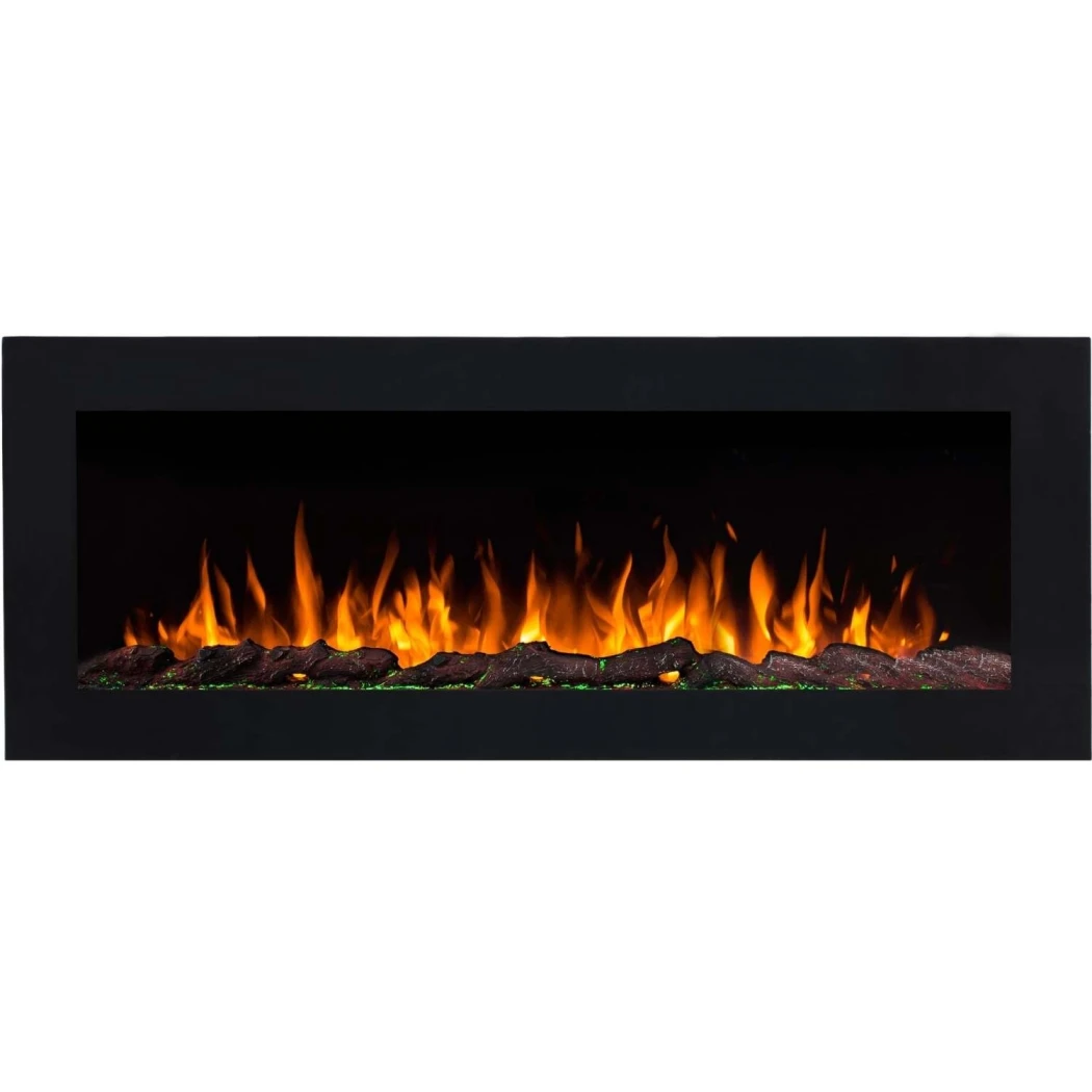 Premier Kamin | | Elektro Wandkamin , Elektro Kamineinsatz Frontöffnung | Schwarz