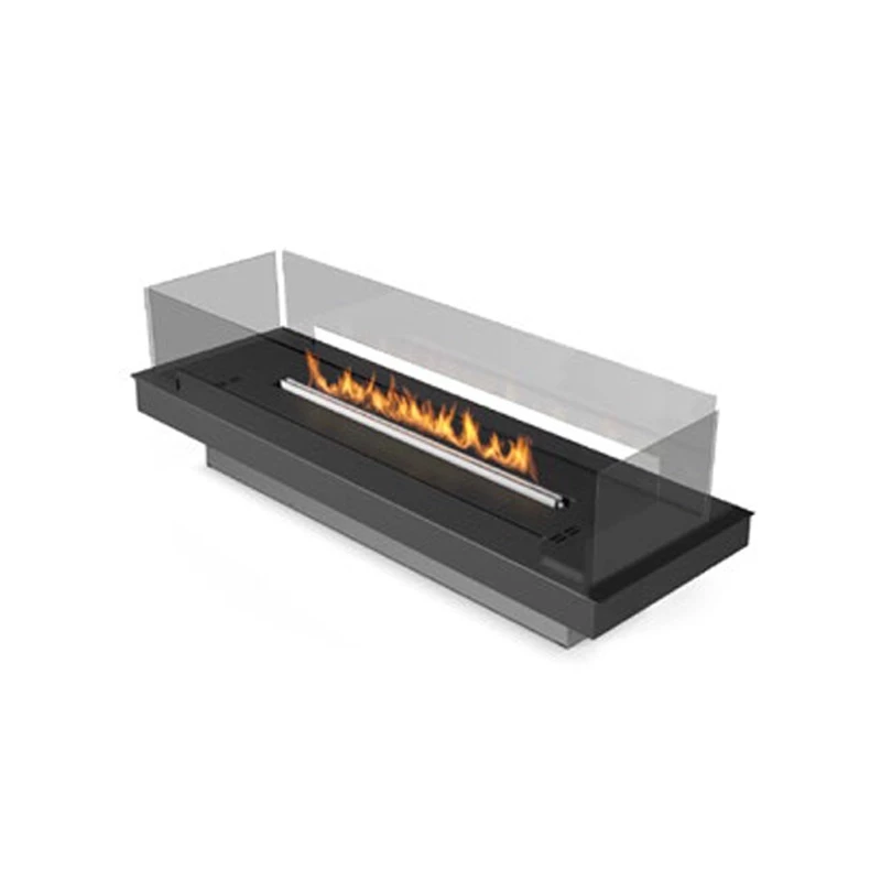 Einbauprofil - Prime Fire 590 | Planika Fires | Multifunktionaler Ethanol Einbaukamin | Schwarz