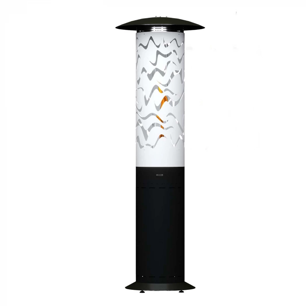 Samba Hyperion – Weiß | GlammFire | Outdoor Feuerschale | Weiß