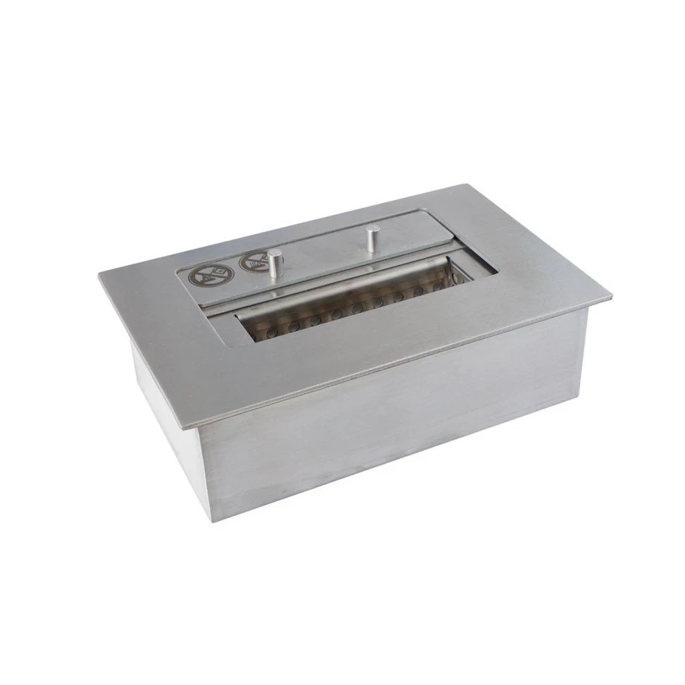 1,3 Liter Premium Bioethanol Brenner - 24 cm | ScandiFlames | Manueller Bioethanol Brenner | Stahl